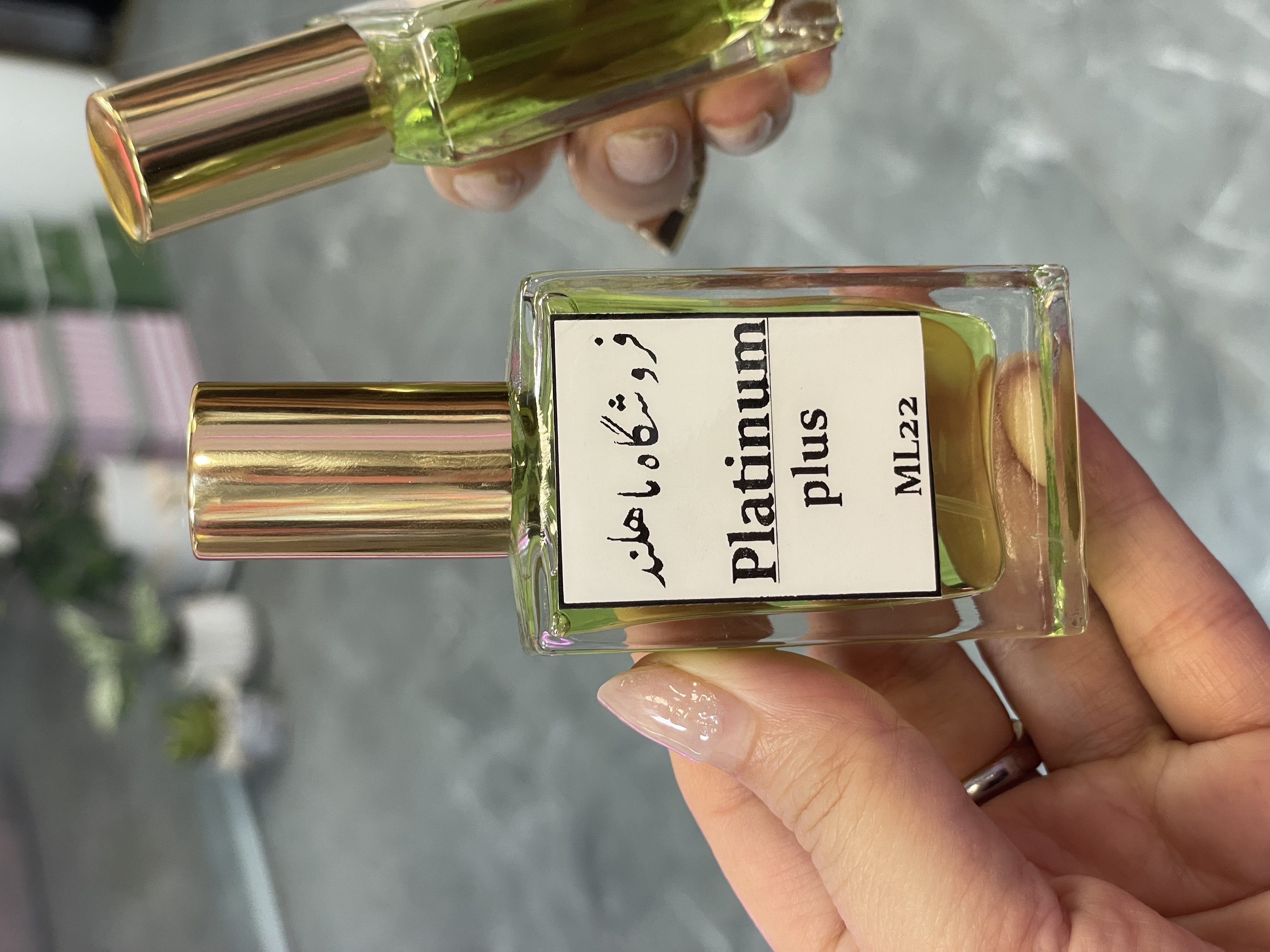 عطر پلاتینیوم تیانیوم ۲۲ میل | رایحه خنک و لوکس مردانه با ماندگاری بالا  (Platinum Titanium 22ml – For Men)